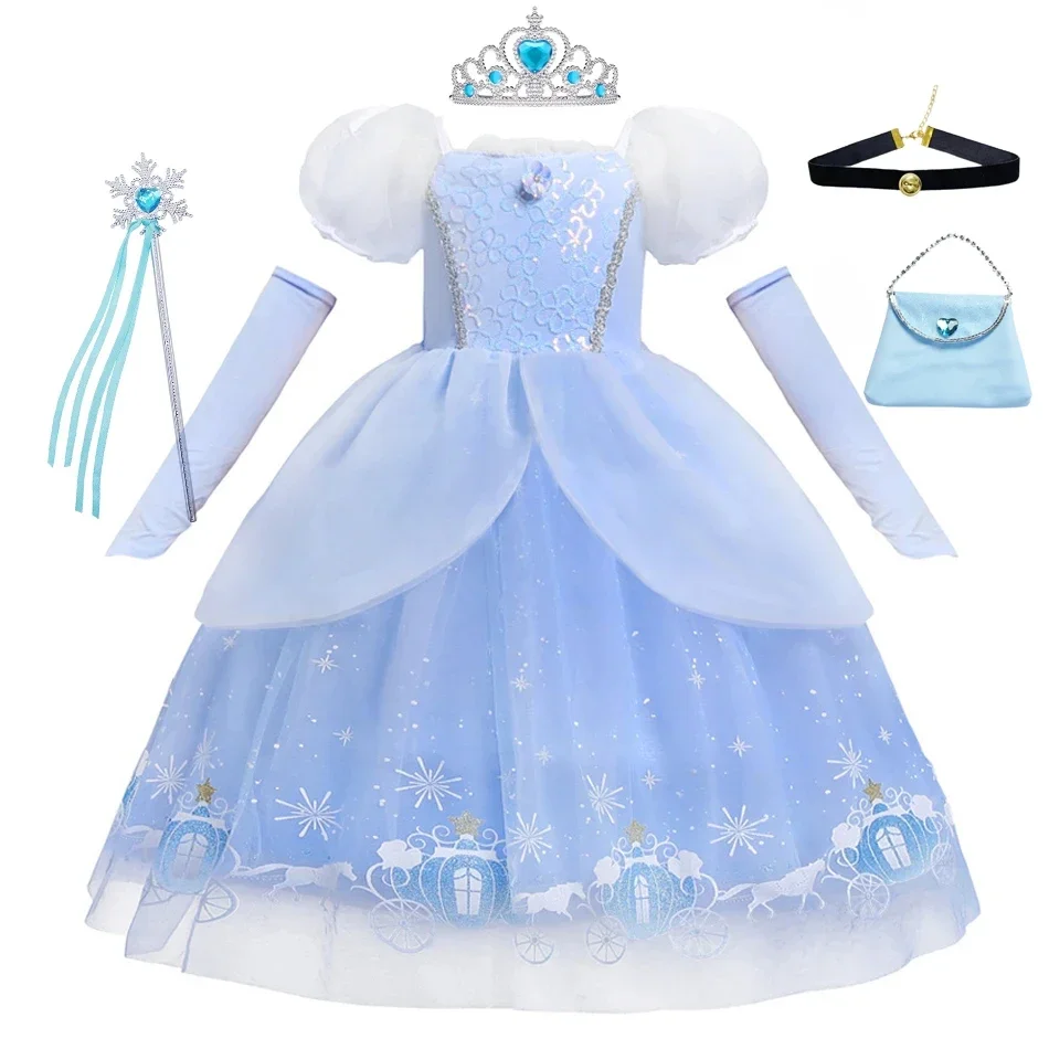 Baby Clothing Sizes - Abito cosplay da principessa Cenerentola per