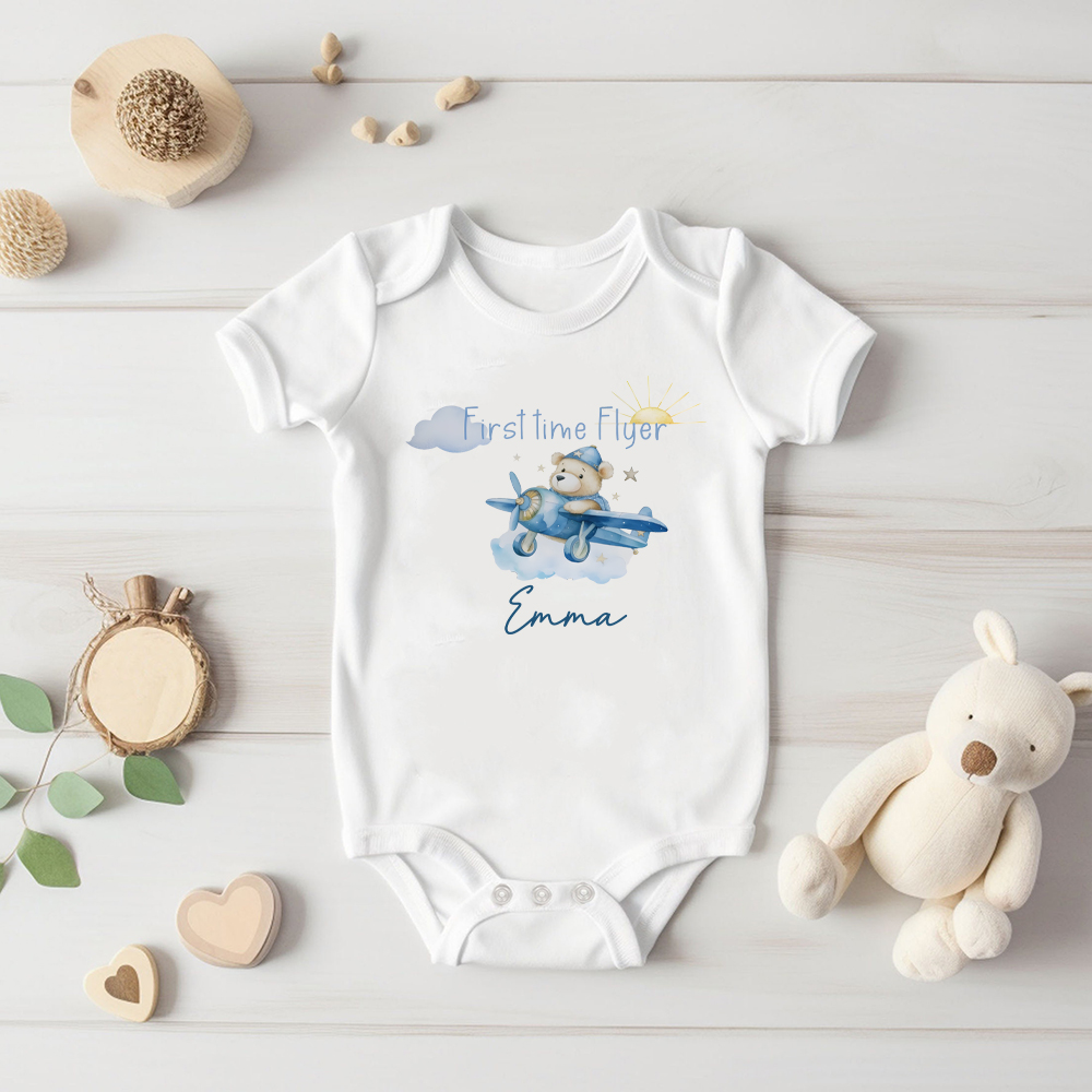 Baby Clothing Names - Nome personalizzato Frist Time Flyer &