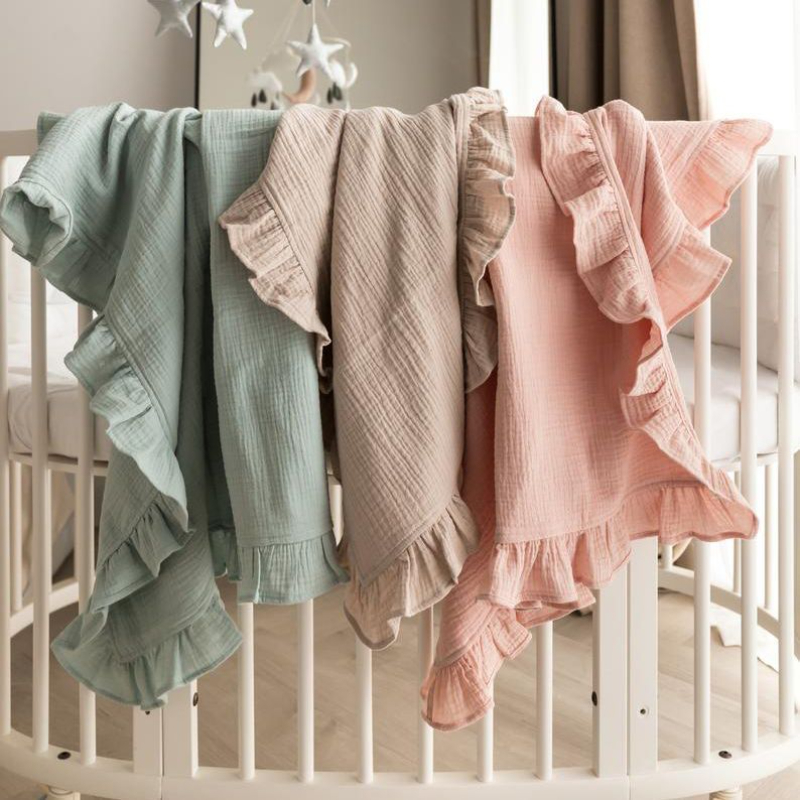 Baby Clothing Organic Cotton - Coperte per neonati in cotone organico