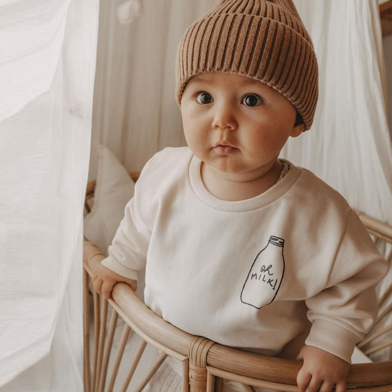 Felpe moda bambino o-collo sta - Baby Clothing Organic Cotton recensione e prezzo